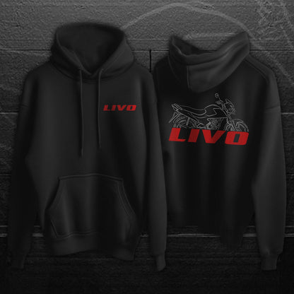 Honda Livo Inspired Hoodie - Motorcycle Sweatshirt