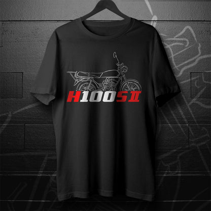 Honda H100 | A | S & S2 Inspired T-Shirt - Motorcycle Tee Shirt