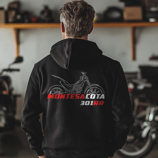 Honda Montesa Cota 301RR Inspired Hoodie - Motorcycle Sweatshirt