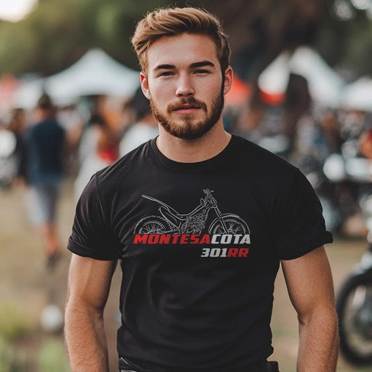 Honda Montesa Cota 301RR Inspired T-Shirt - Motorcycle Tee Shirt