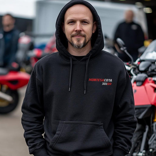 Honda Montesa Cota 301RR Inspired Hoodie - Motorcycle Sweatshirt