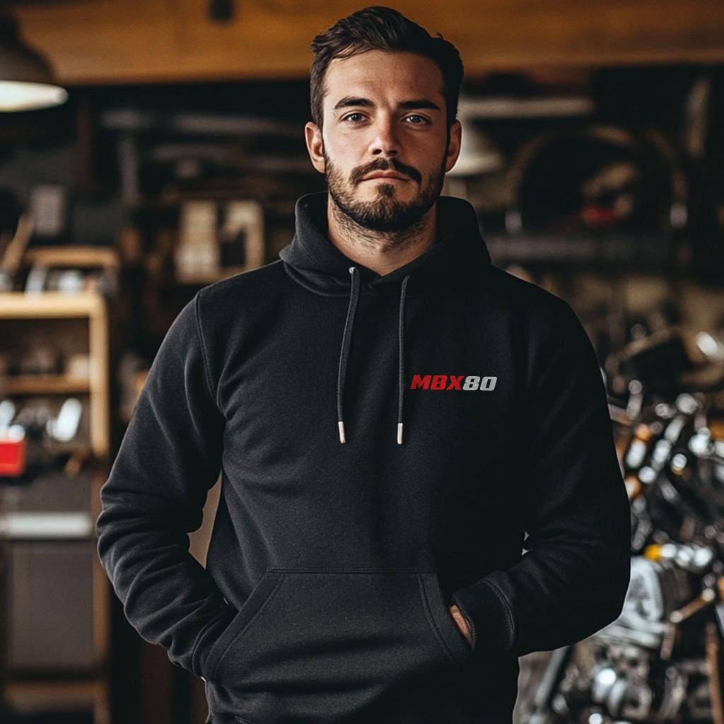 Honda MBX80 Inspired Hoodie - Motorcycle Sweatshirt