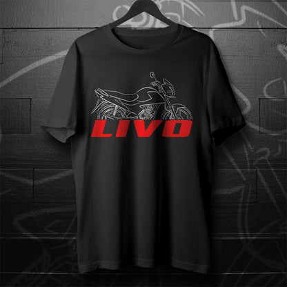 Honda Livo Inspired T-Shirt - Motorcycle Tee Shirt