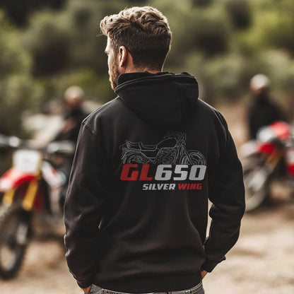 Honda GL 650 Silver Wing Inspired Hoodie - Motorcycle Sweatshirt
