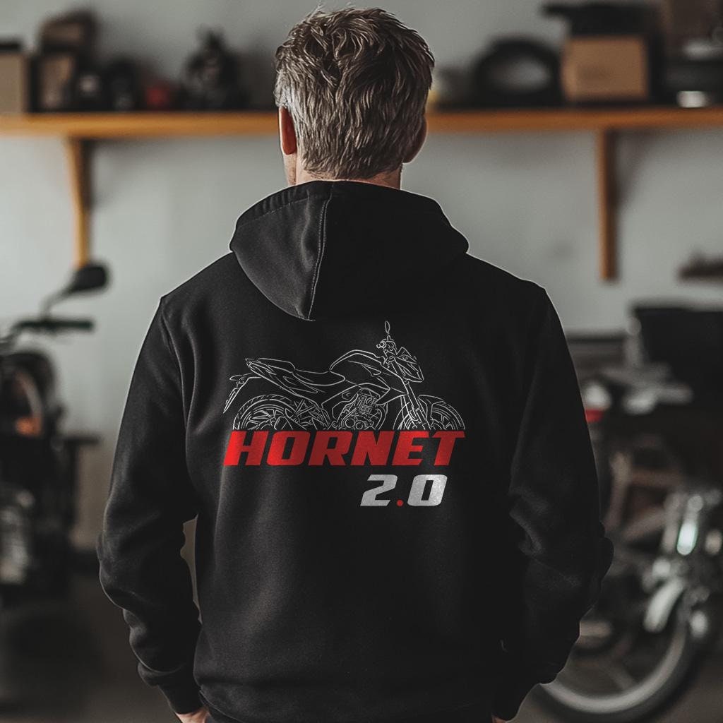 Honda Hornet 2.0 Inspired Hoodie - Motorcycle Sweatshirt