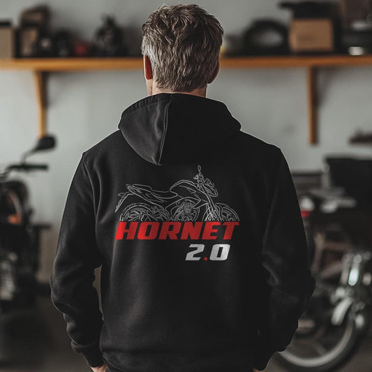 Honda Hornet 2.0 Inspired Hoodie - Motorcycle Sweatshirt