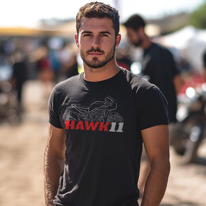 Honda Hawk 11 Inspired T-Shirt - Motorcycle Tee Shirt