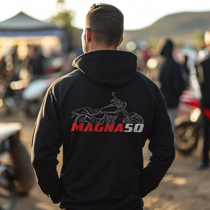 Honda Magna 50 Inspired Hoodie - Motorcycle Sweatshirt