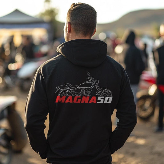 Honda Magna 50 Inspired Hoodie - Motorcycle Sweatshirt