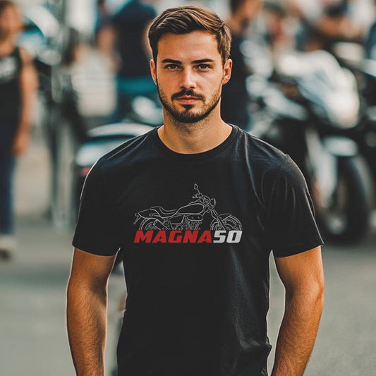 Honda Magna 50 Inspired T-Shirt - Motorcycle Tee Shirt