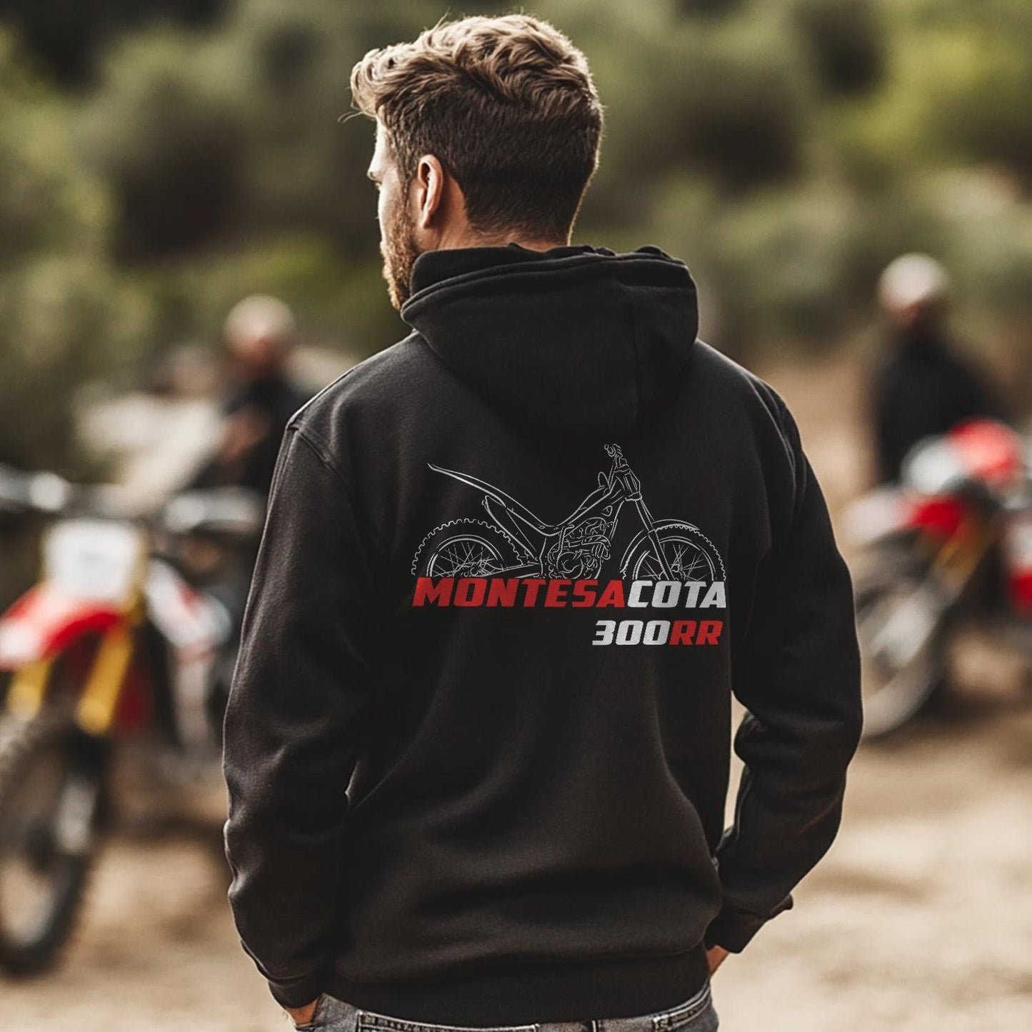 Honda Montesa Cota 300RR Inspired Hoodie - Motorcycle Sweatshirt