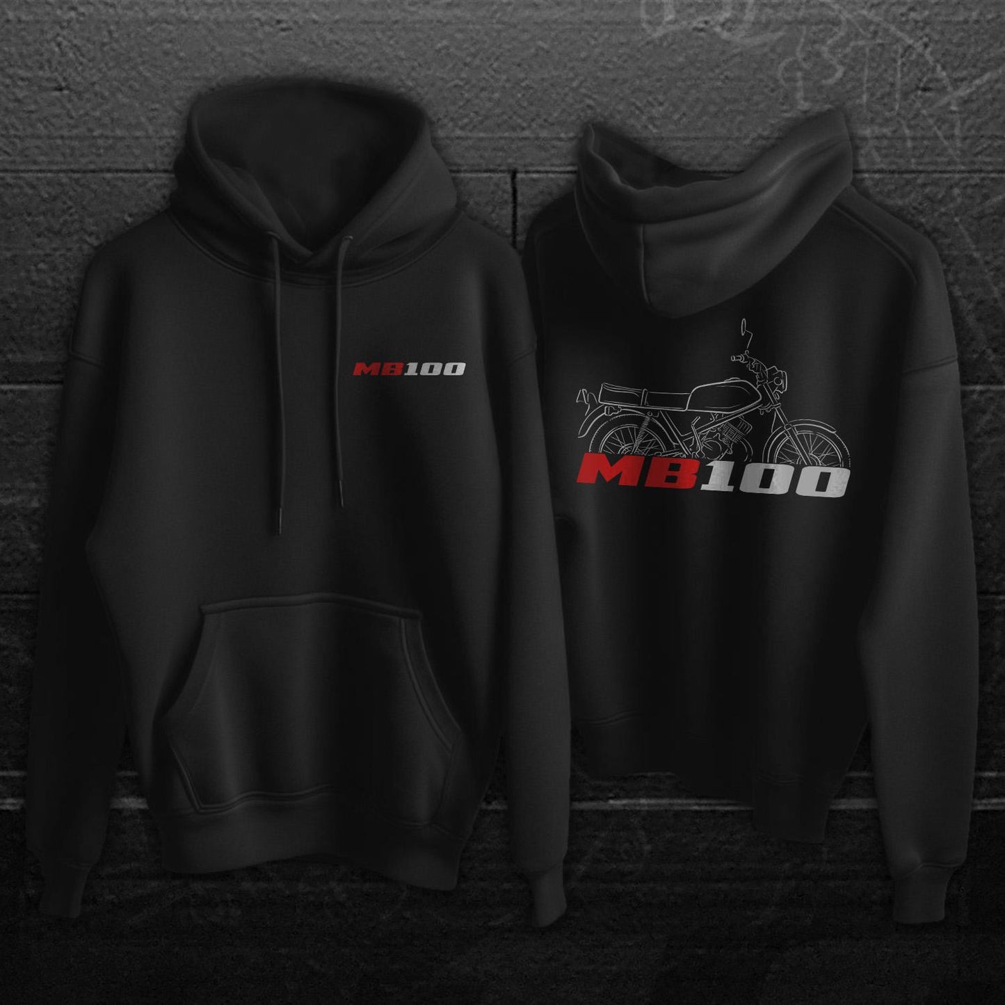 Honda MB100 Inspired Hoodie - Motorcycle Sweatshirt