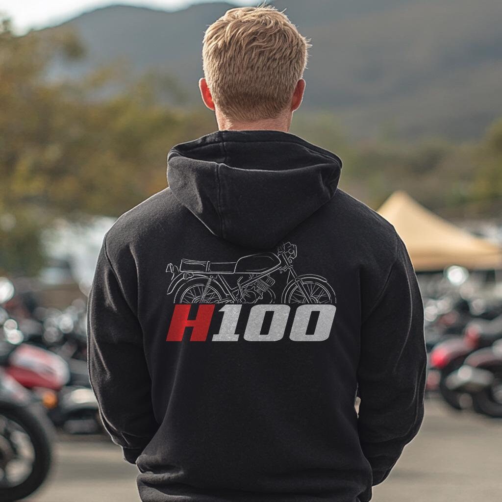 Honda H100 | A | S & S2 Inspired Hoodie - Motorcycle Sweatshirt