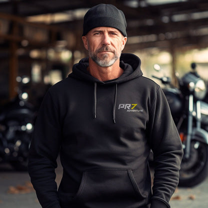 AJP PR7 Adventure 650 Hoodie - Motorcycle Sweatshirt for ADV Riders