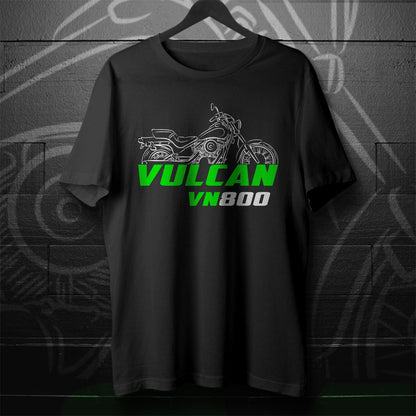 Kawasaki VN800 Vulcan 800 Inspired T-Shirt - Motorcycle Tee Shirt for Riders