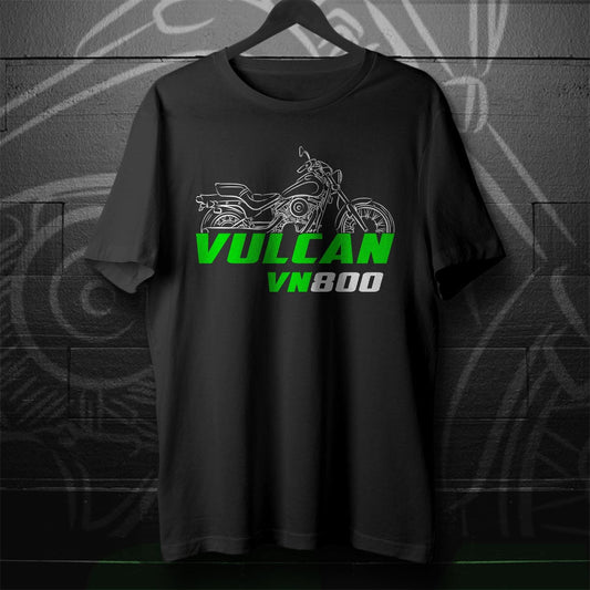 Kawasaki VN800 Vulcan 800 Inspired T-Shirt - Motorcycle Tee Shirt for Riders