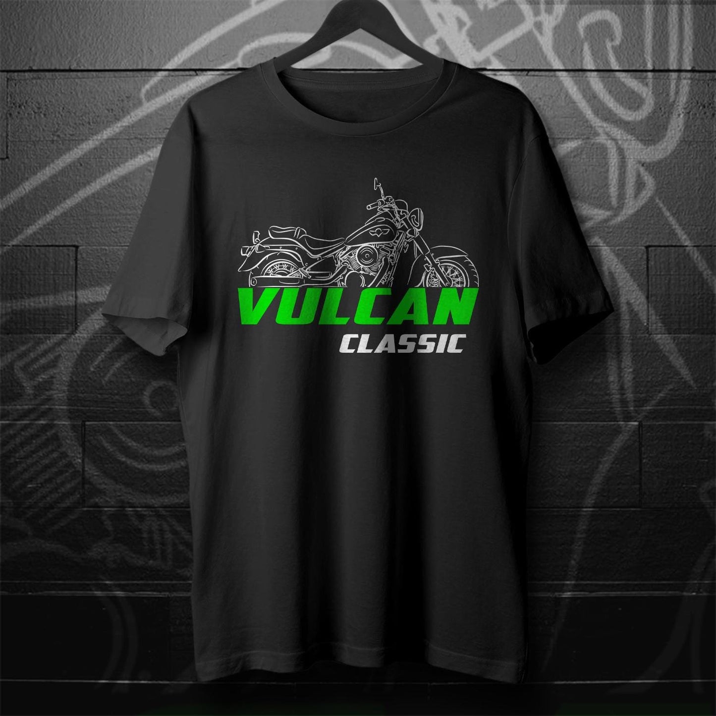 Kawasaki VN800 Vulcan 800 Inspired T-Shirt - Motorcycle Tee Shirt for Riders