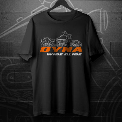 Harley-Davidson FXDWG Dyna Wide Glide Inspired T-Shirt - Biker Motorcycle Tee Shirt