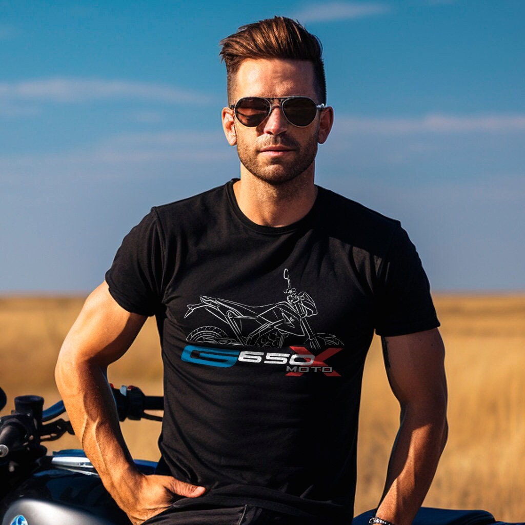 BMW G650 Xmoto T-Shirt - Motorcycle Tee Shirt for Motorrad Riders