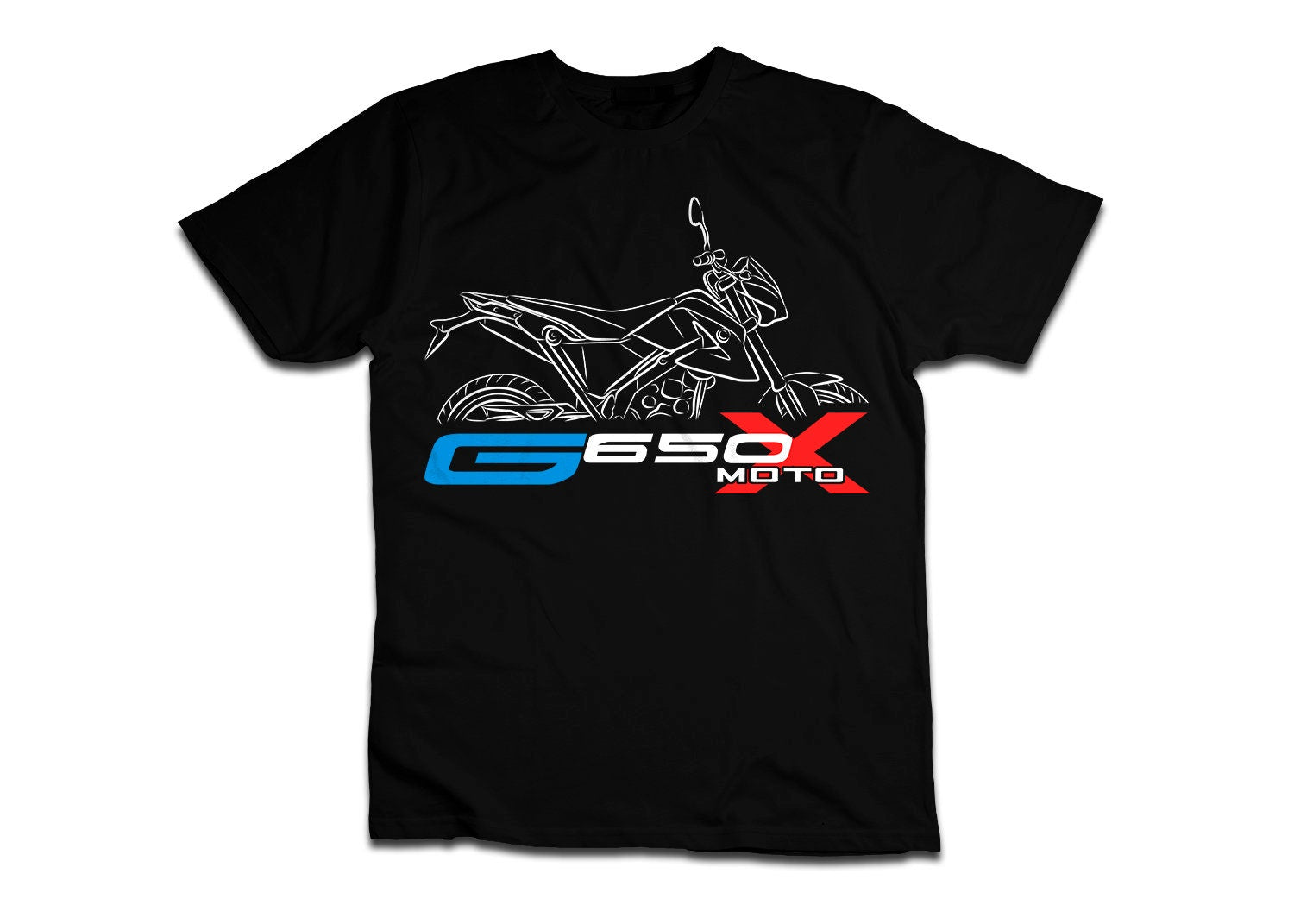 BMW G650 Xmoto T-Shirt - Motorcycle Tee Shirt for Motorrad Riders