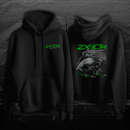 Kawasaki Ninja ZX-10R 2021-24 Inspired Hoodie - Motorcycle Sweatshirt for Riders