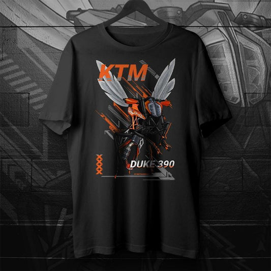 KTM Duke 390 Inspired T-Shirt - Motorcycle Tee Shirt