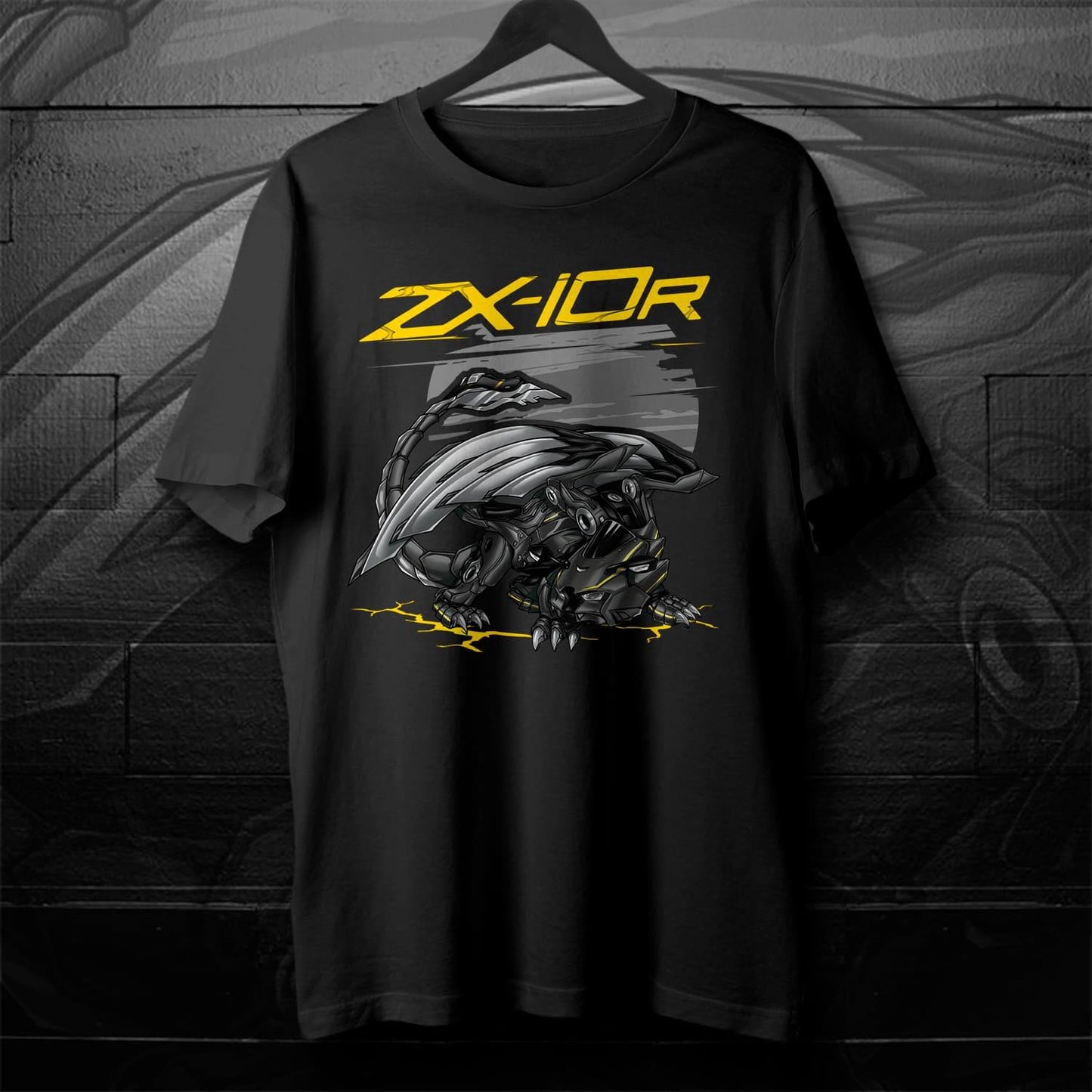 Kawasaki Ninja ZX-10R 2021-24 T-Shirt - Motorcycle Tee Shirt for Riders