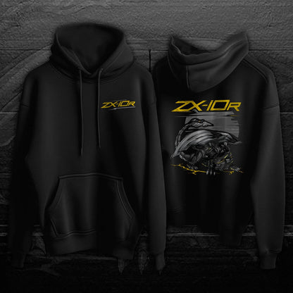 Kawasaki Ninja ZX-10R 2021-24 Inspired Hoodie - Motorcycle Sweatshirt for Riders