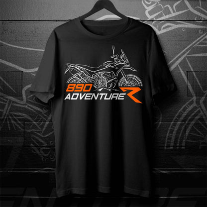 KTM 890 Adventure T-Shirt - Motorcycle Tee Shirt for ADV Riders