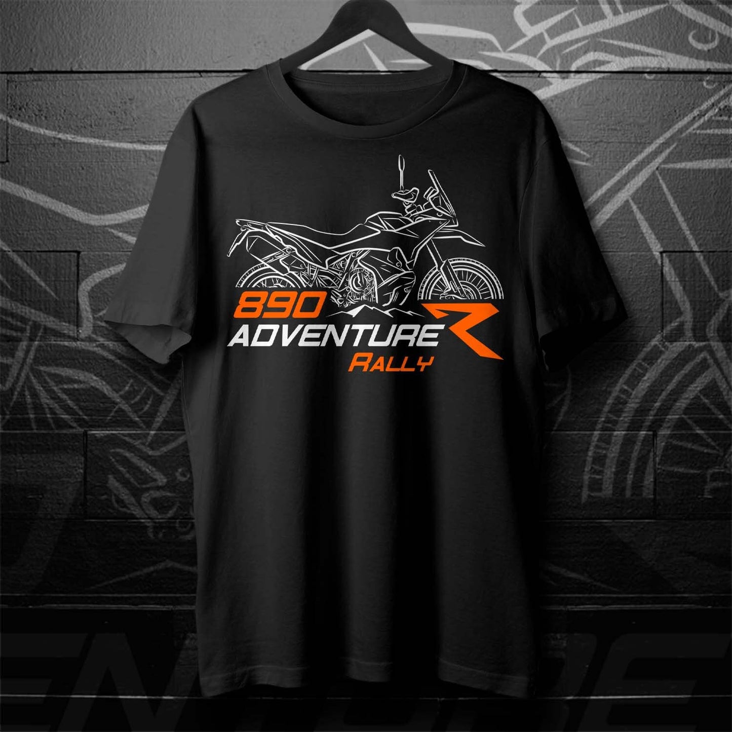 KTM 890 Adventure T-Shirt - Motorcycle Tee Shirt for ADV Riders