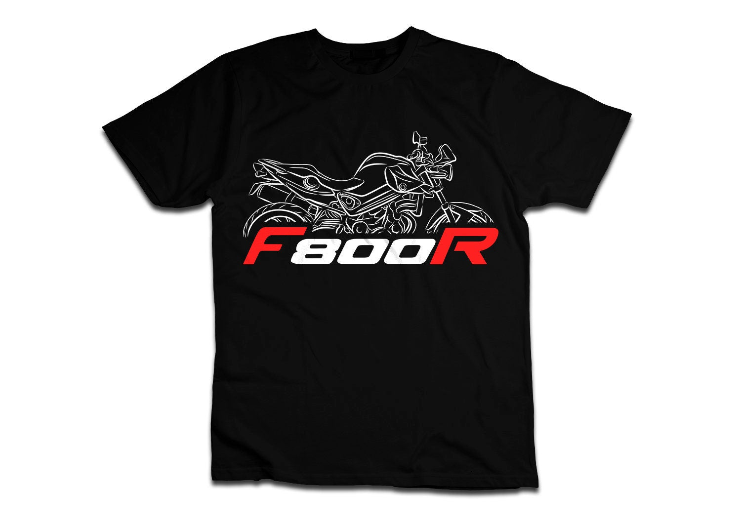 BMW F800R T-Shirt - Motorcycle Tee Shirt for Riders
