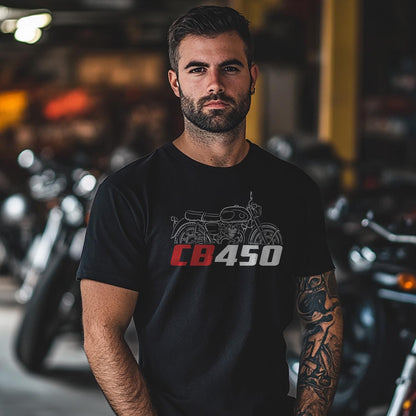 Honda CB450 Inspired T-Shirt - Motorcycle Tee Shirt