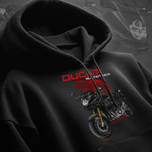 Ducati Multistrada 1100 Hoodie - Motorcycle Sweatshirt for ADV Riders
