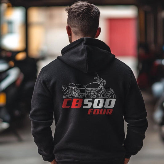 Honda CB500 | F | S | T | Four & Twin Inspired Hoodie - Motorcycle Sweatshirt