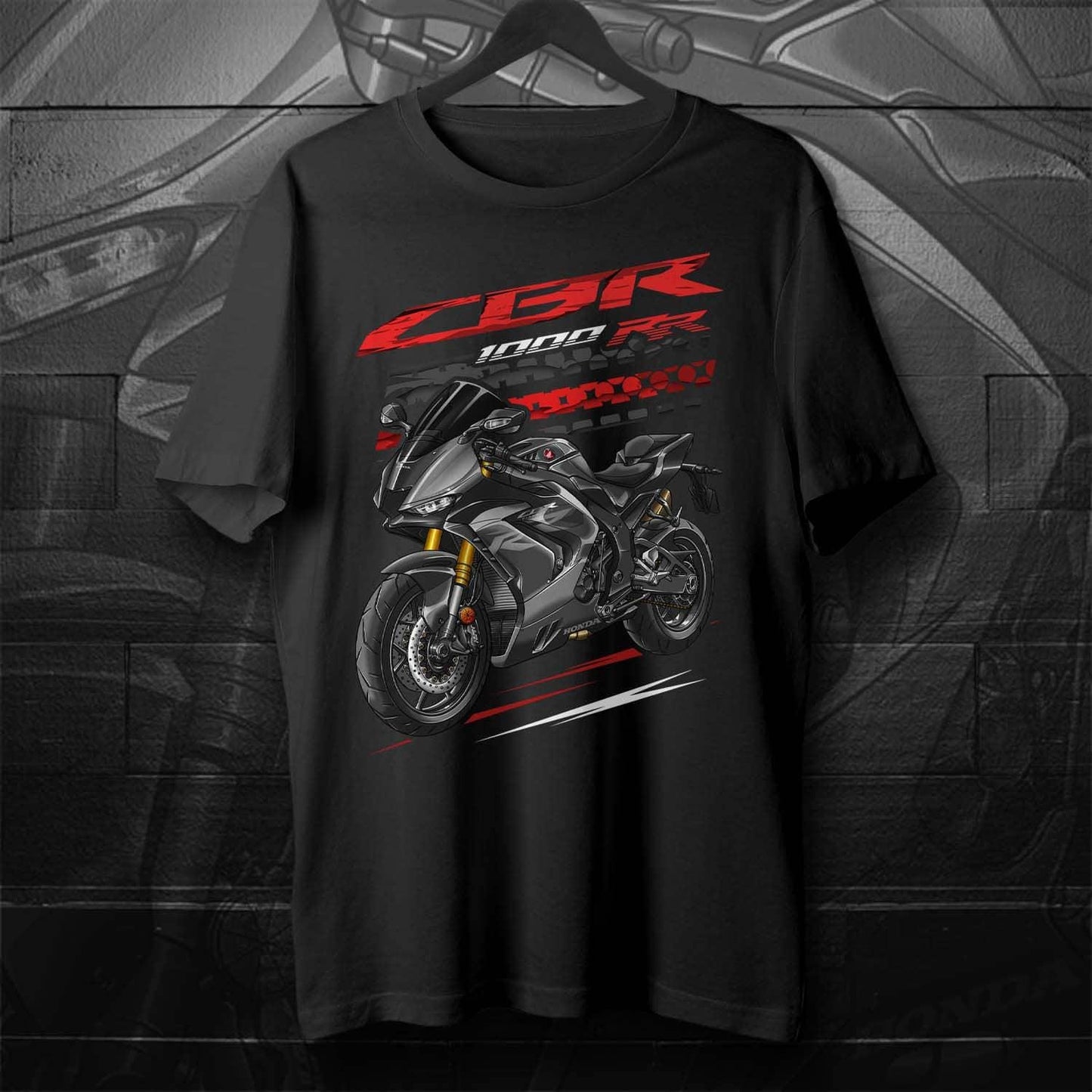Honda CBR1000RR 2020-21 Inspired T-Shirt - Motorcycle Tee Shirt