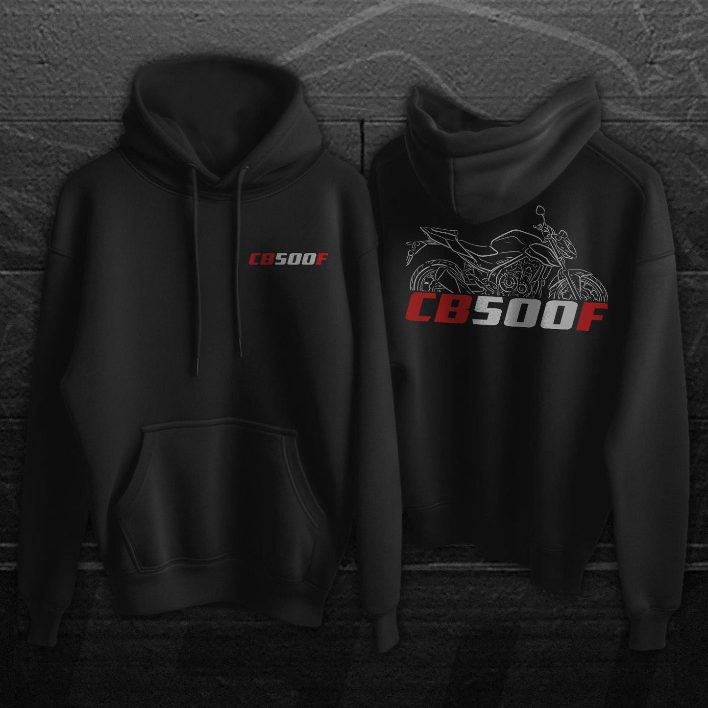 Honda CB500 | F | S | T | Four & Twin Inspired Hoodie - Motorcycle Sweatshirt