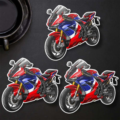 Honda CBR1000RR 2020-21 Inspired Stickers - Set of 3 Motorcycle Decals
