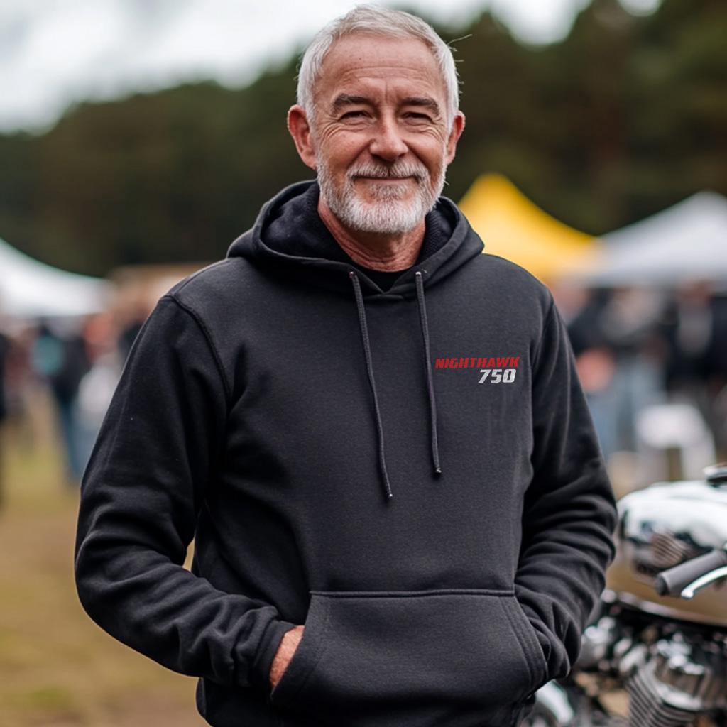 Honda Nighthawk 750 Inspired Hoodie - Motorcycle Sweatshirt