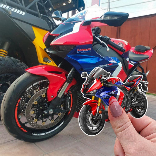 Honda CBR1000RR 2022-24 Inspired Stickers - Set of 3 Motorcycle Decals