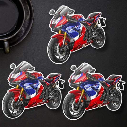 Honda CBR1000RR 2022-24 Inspired Stickers - Set of 3 Motorcycle Decals