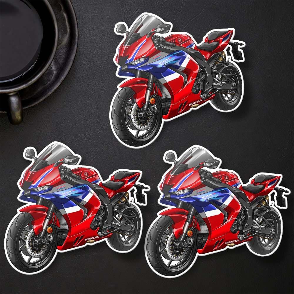 Honda CBR1000RR 2022-24 Inspired Stickers - Set of 3 Motorcycle Decals