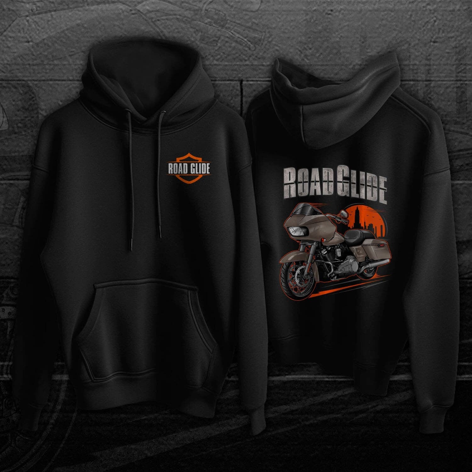 Harley Road Glide Special FLTRXS Hoodie 2022 - Biker Motorcycle Sweatshirt