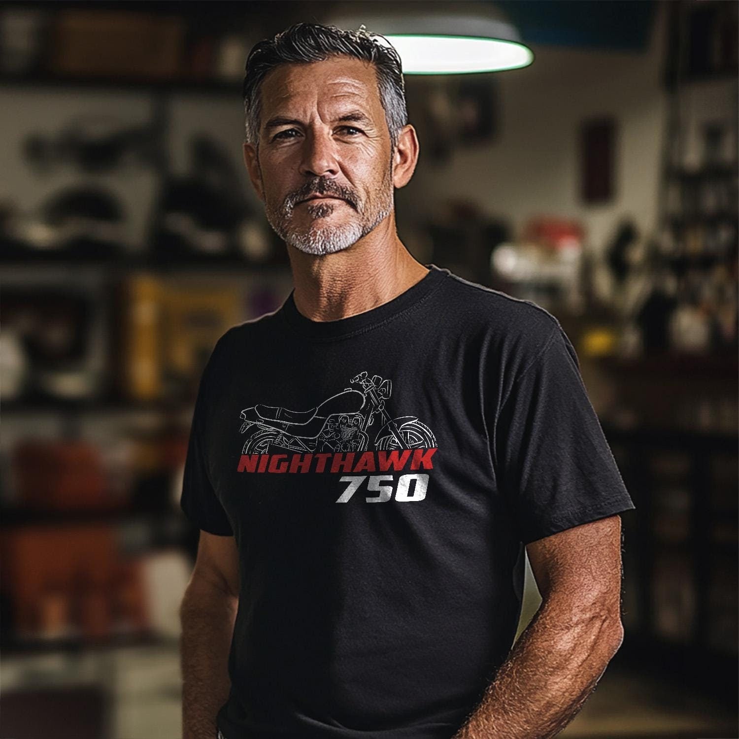 Honda Nighthawk 750 Inspired T-Shirt - Motorcycle Tee Shirt
