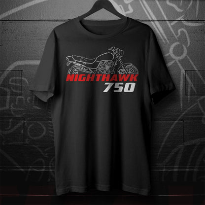 Honda Nighthawk 750 Inspired T-Shirt - Motorcycle Tee Shirt