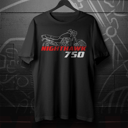 Honda Nighthawk 750 Inspired T-Shirt - Motorcycle Tee Shirt