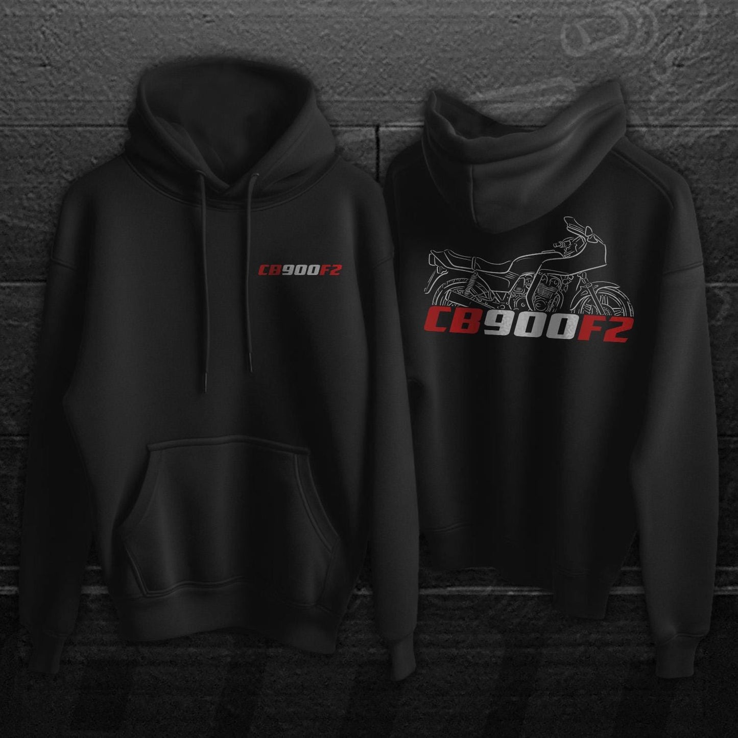 Honda CB900 Inspired Hoodie - Motorcycle Sweatshirt