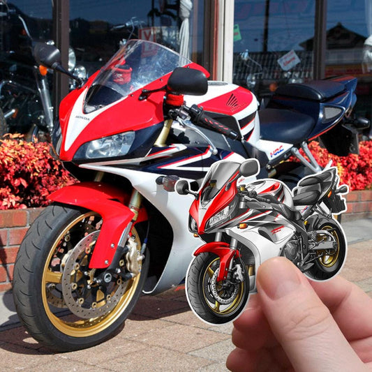 Honda CBR1000RR 2006-07 Inspired Stickers - Set of 3 Motorcycle Decals