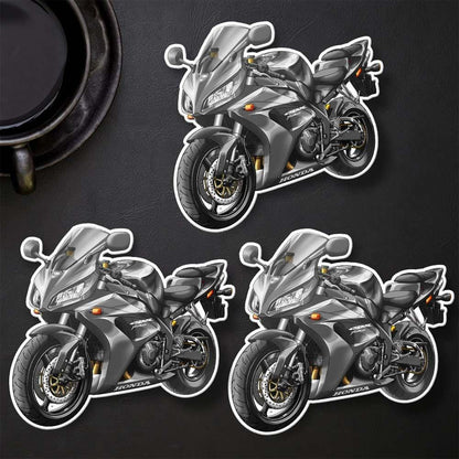 Honda CBR1000RR 2006-07 Inspired Stickers - Set of 3 Motorcycle Decals