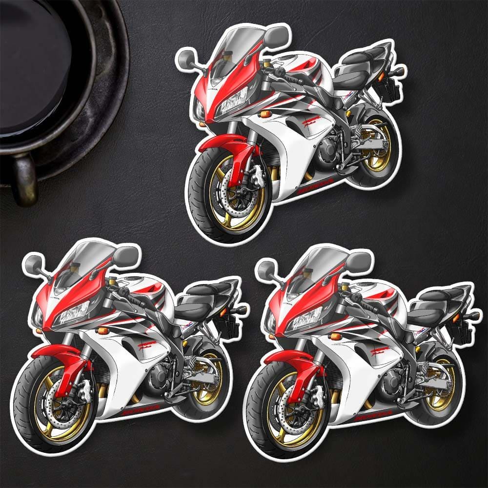 Honda CBR1000RR 2006-07 Inspired Stickers - Set of 3 Motorcycle Decals
