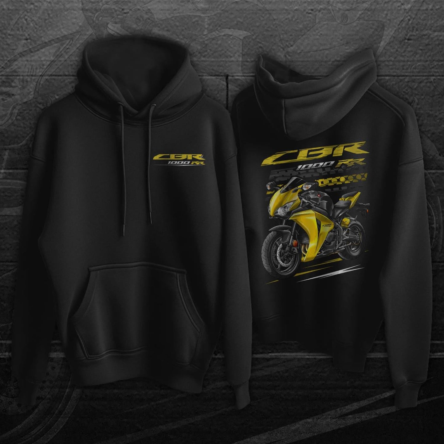 Honda CBR1000RR 2008 Inspired Hoodie - Motorcycle Sweatshirt